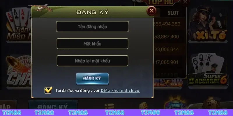 Cách đăng ký TIM88 nhanh nhất